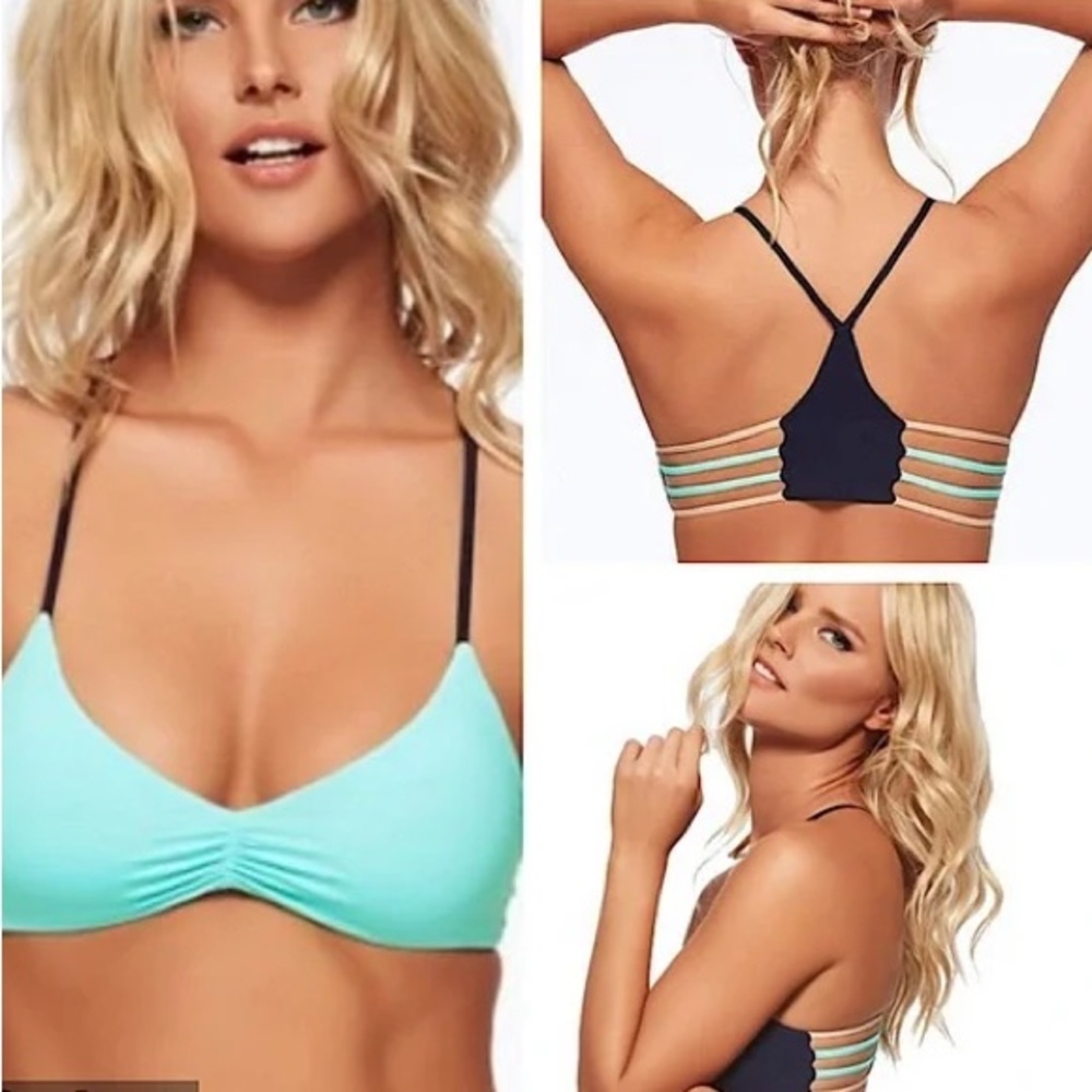 NWOT L*Space Wild One Low Down reversible bikini top